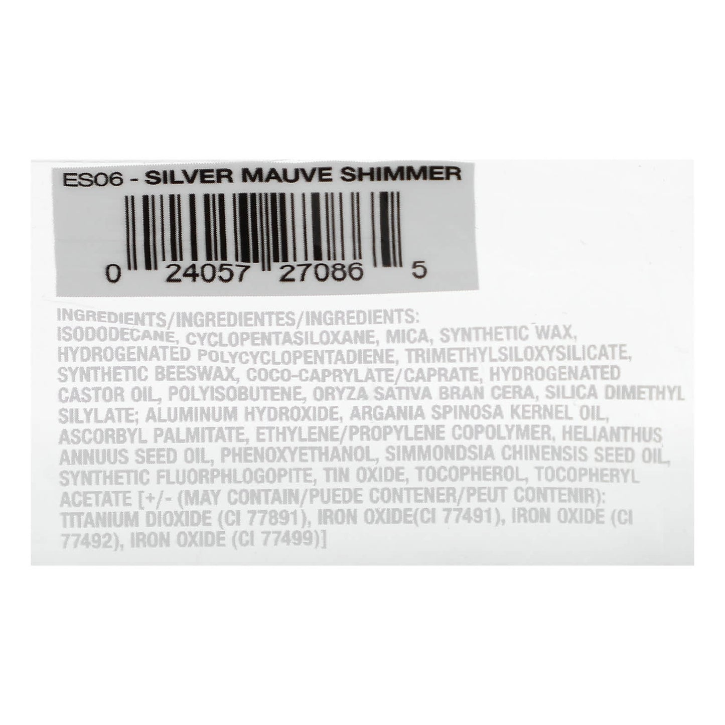 Palladio, Eyeshadow Stick, Silver Mauve Shimmer ES06, 0.04 oz (1.2 g) - Image 2