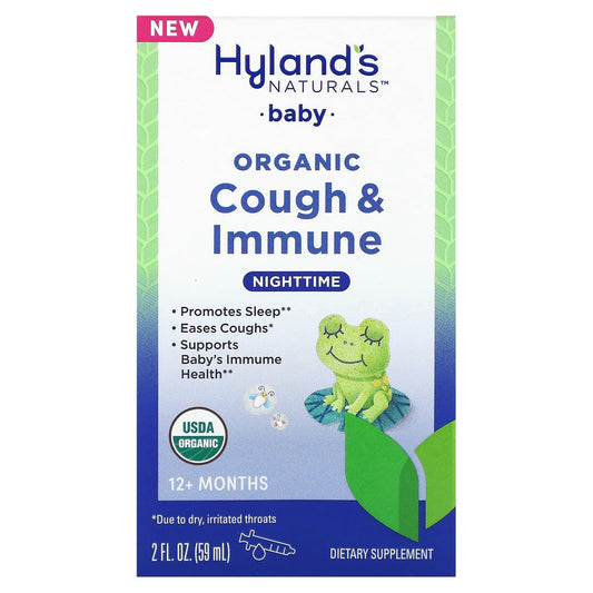 Hyland's Naturals Organic Cough & Immune Support for Babies 12+ Months - Image 1