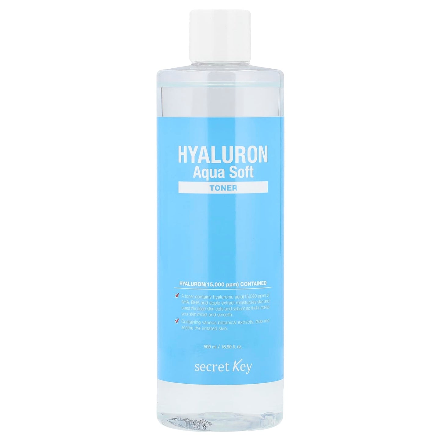 Secret Key, Hyaluron Aqua Soft Toner, 16.9 fl oz (500 ml) - Image 1