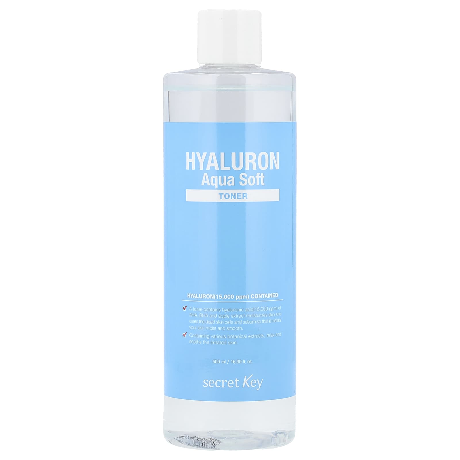 Secret Key, Hyaluron Aqua Soft Toner, 16.9 fl oz (500 ml) - Image 1