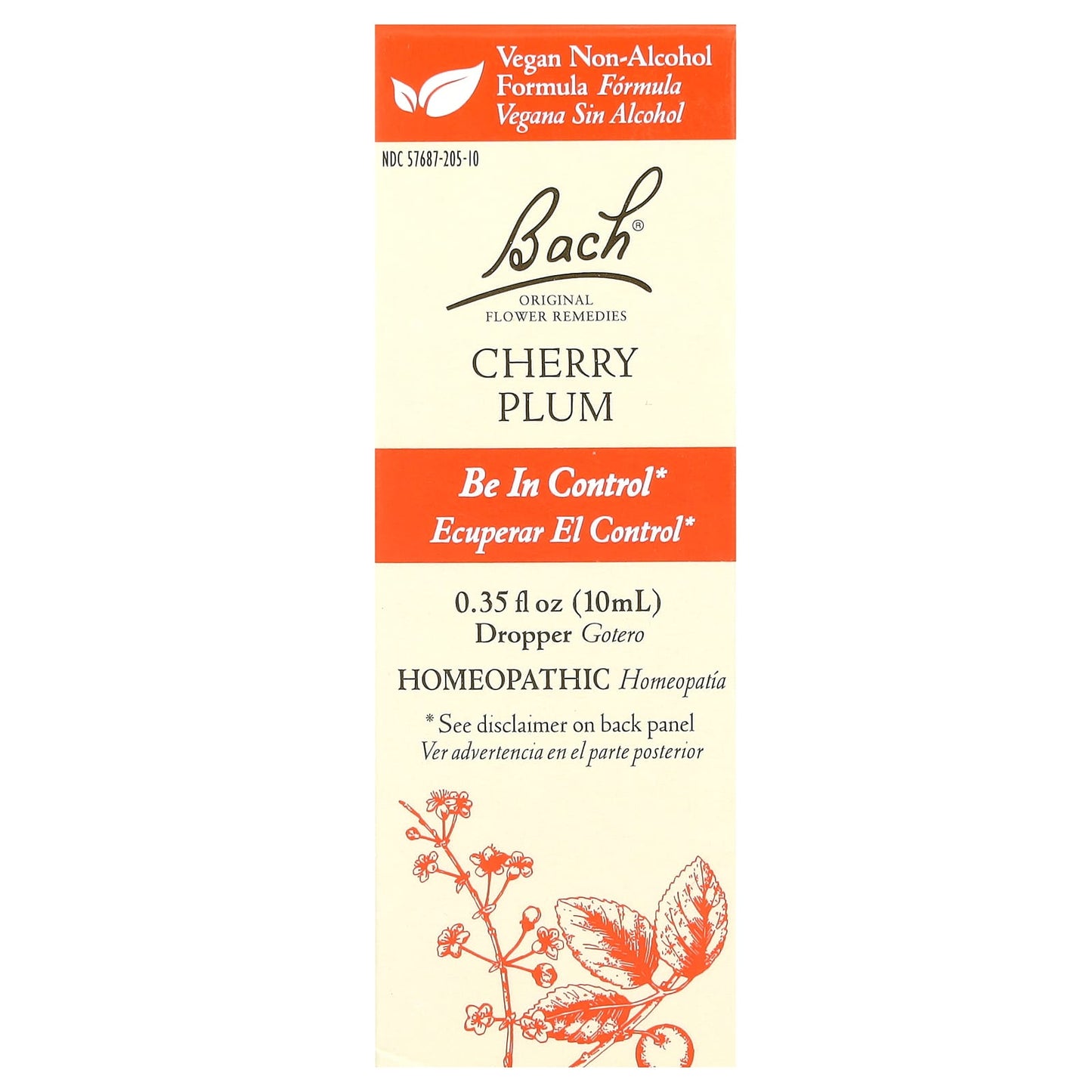 Cherry Plum Flower Remedy for Emotional Clarity & Calm Mind - Image 1