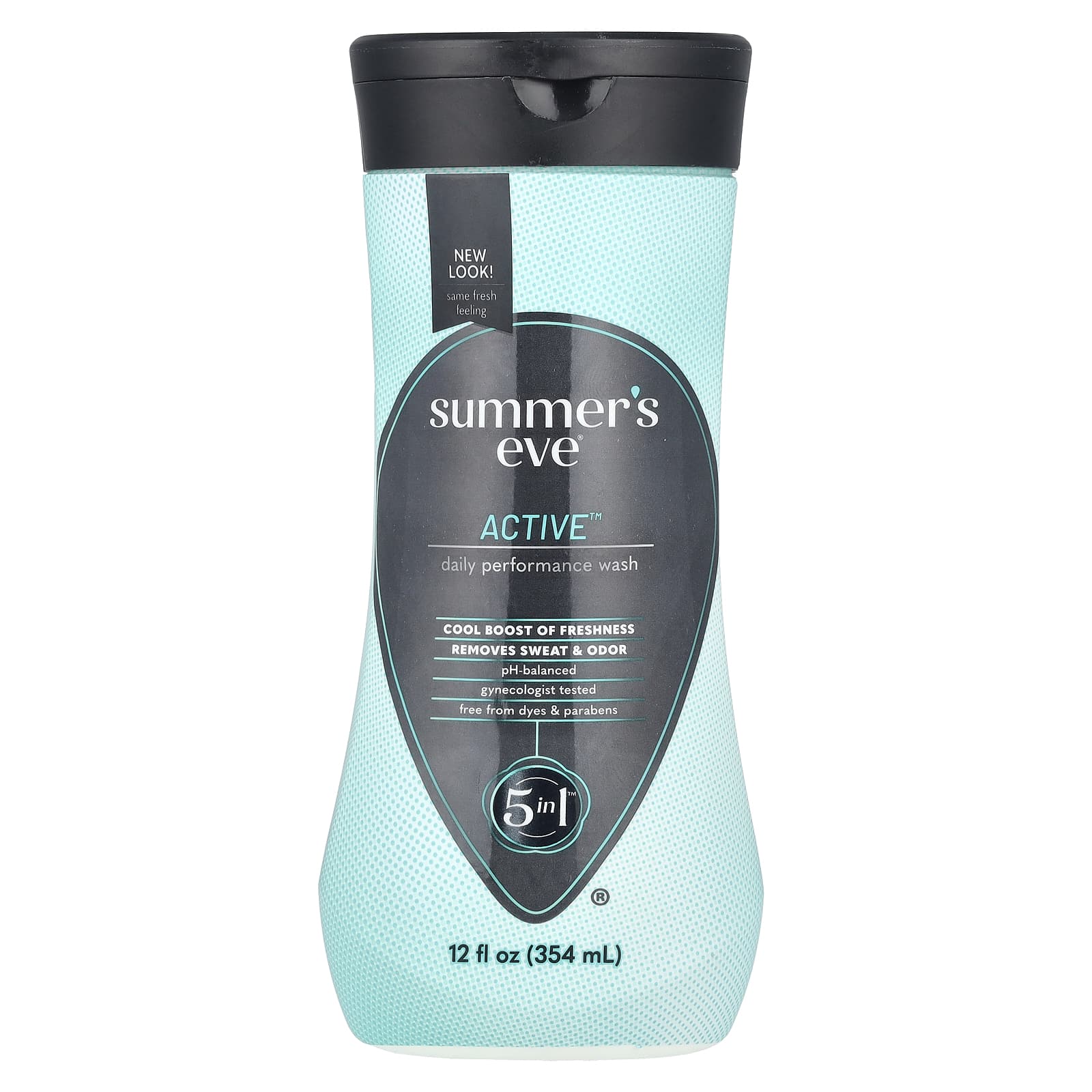 Summer's Eve, 5 In 1™ Daily Performance Wash, Active™, 12 fl oz (354 ml) - Image 1