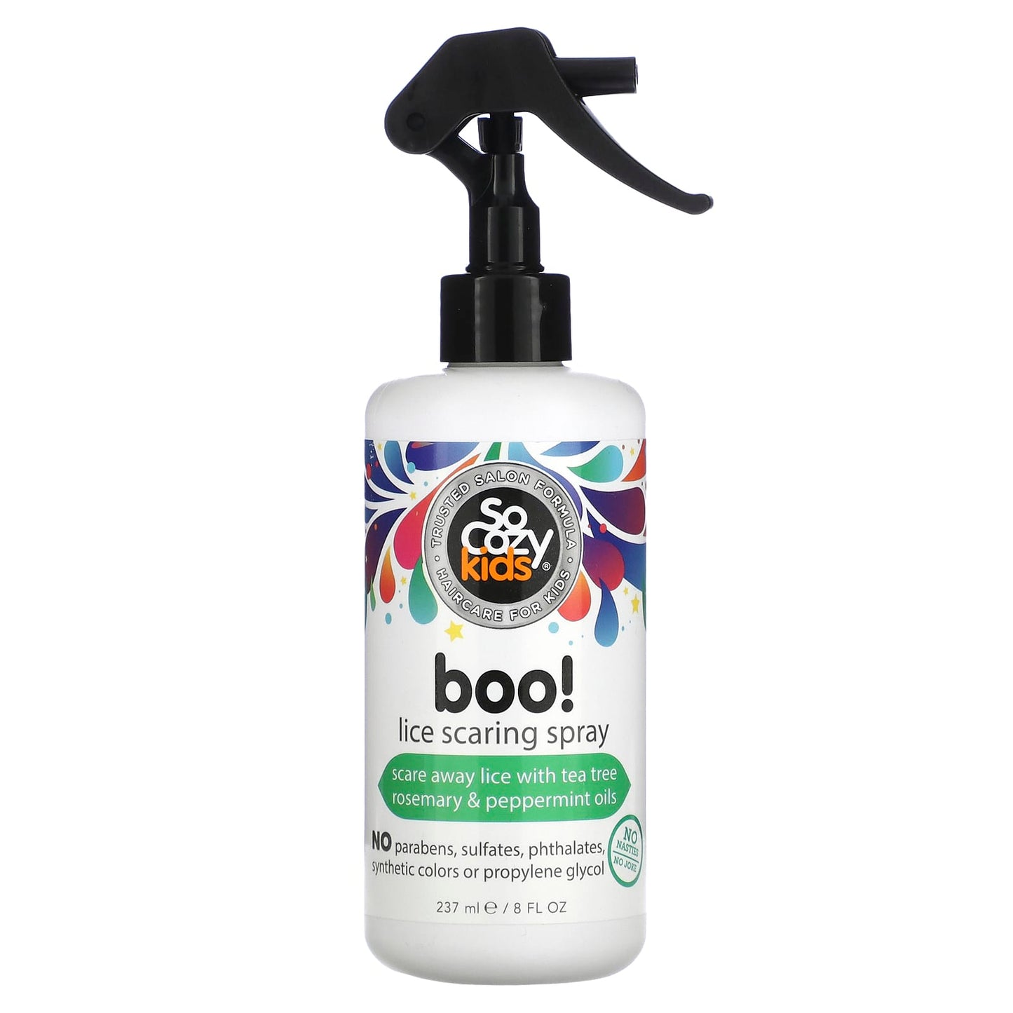 SoCozy, Kids, Boo Lice Scaring Spray, 8 fl oz (237 ml) - Image 1