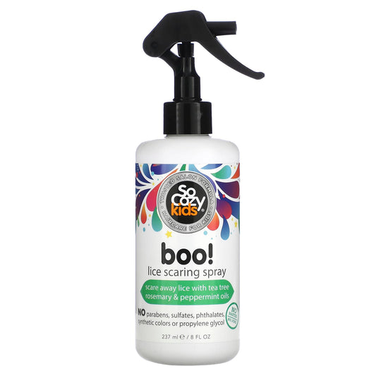 SoCozy, Kids, Boo Lice Scaring Spray, 8 fl oz (237 ml) - Image 1