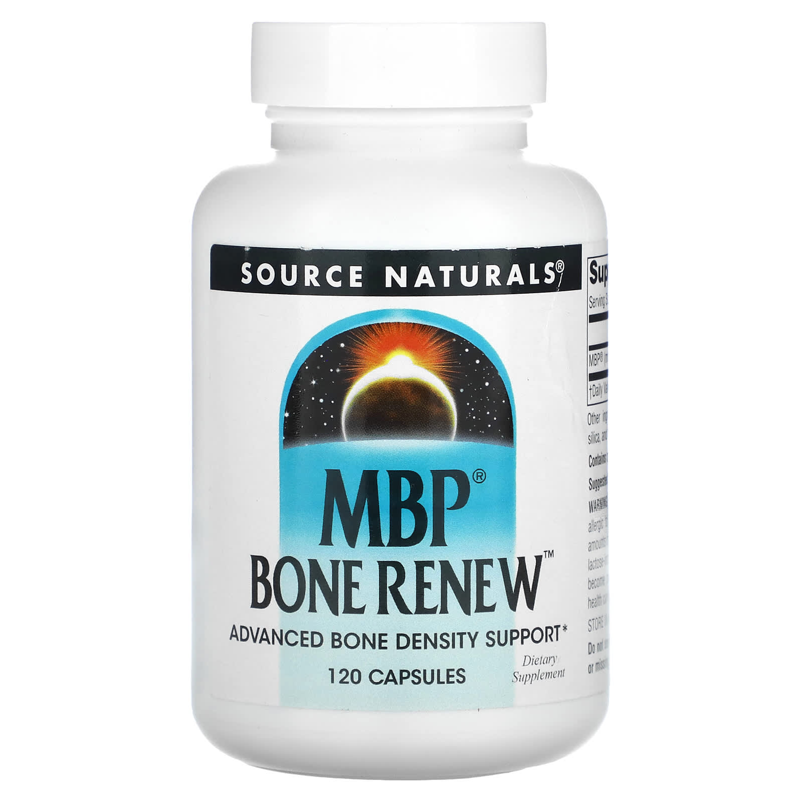 Source Naturals, MBP, Bone Renew, 40 mg, 120 Capsules - Image 1