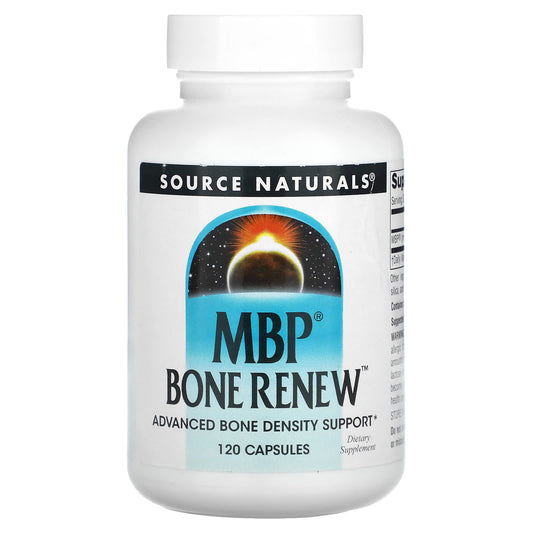 Source Naturals, MBP, Bone Renew, 40 mg, 120 Capsules - Image 1