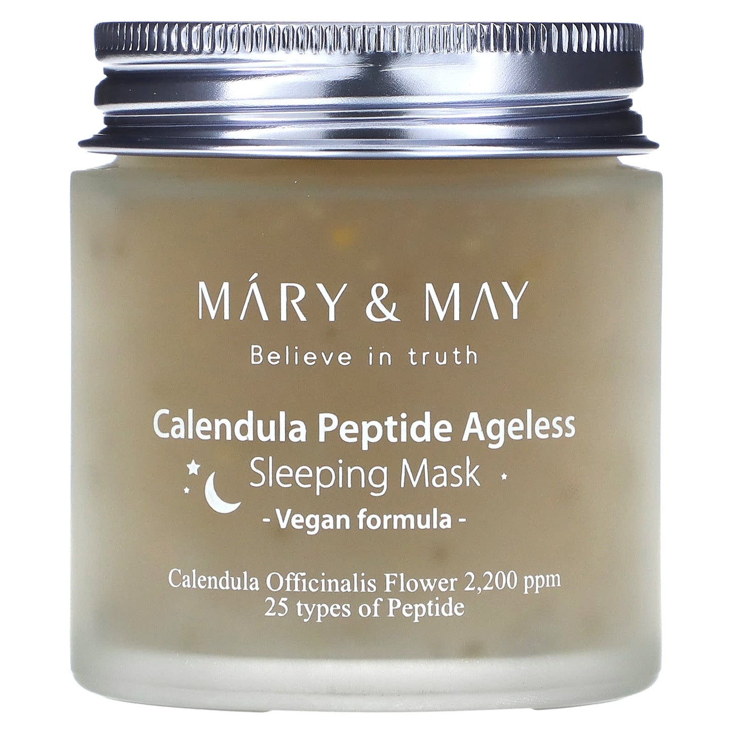 Mary & May, Calendula Peptide Ageless, Sleeping Beauty Mask, 3.88 oz (110 g) - Image 1