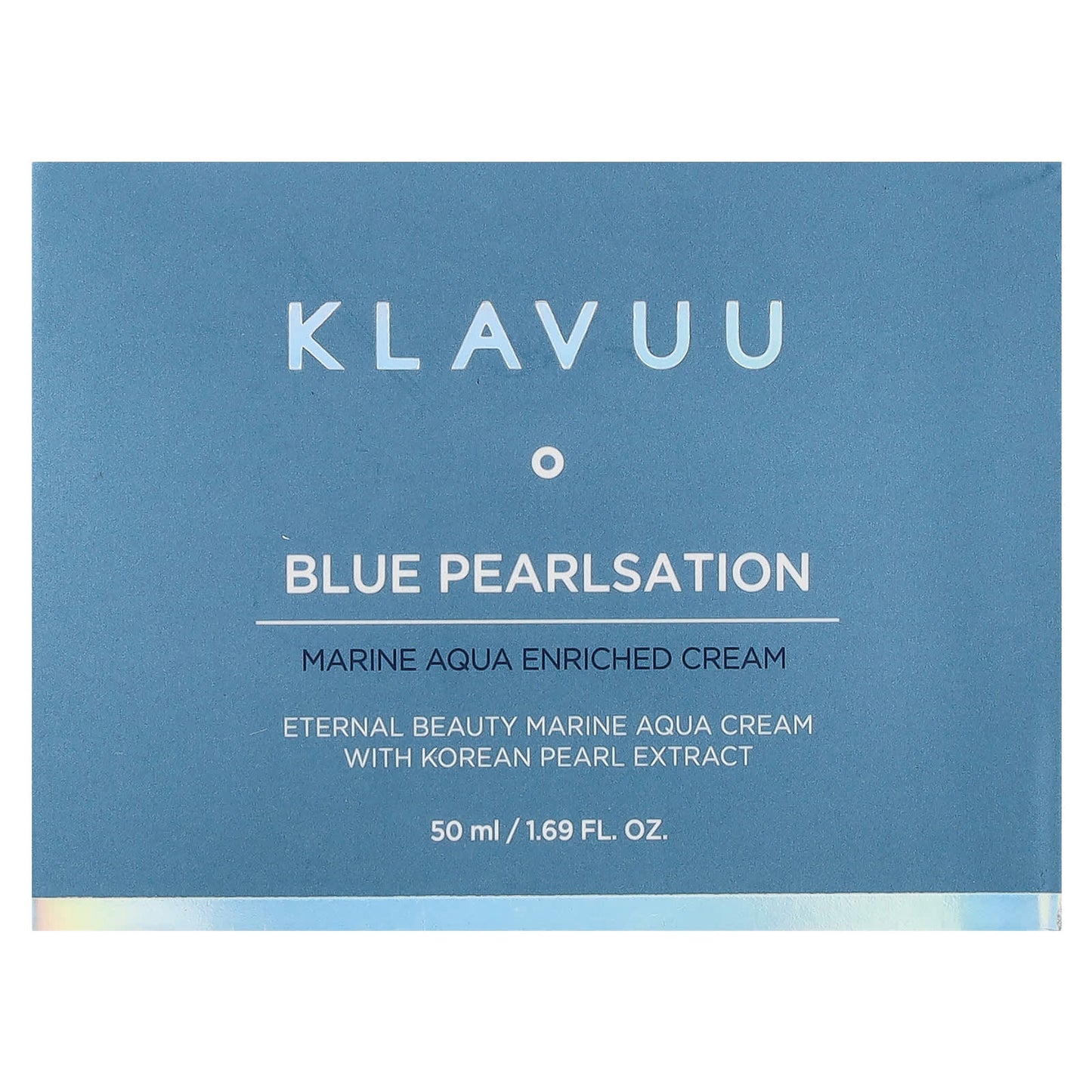 KLAVUU, Blue Pearlsation, Marine Aqua Enriched Cream, 1.69 fl oz (50 ml) - Image 2