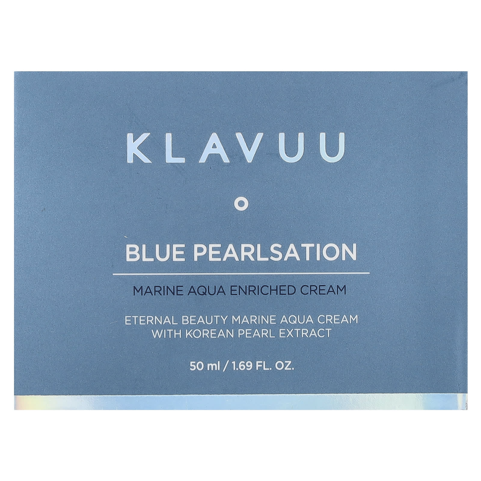 KLAVUU, Blue Pearlsation, Marine Aqua Enriched Cream, 1.69 fl oz (50 ml) - Image 2
