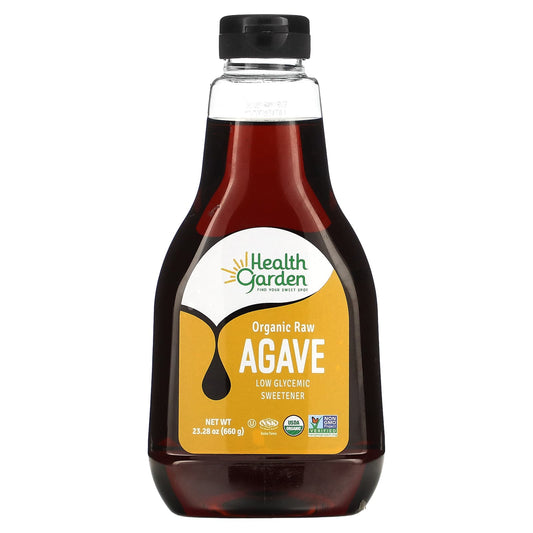 Organic Raw Agave Sweetener by Health Garden, Low Glycemic, 23.28 oz - Image 1