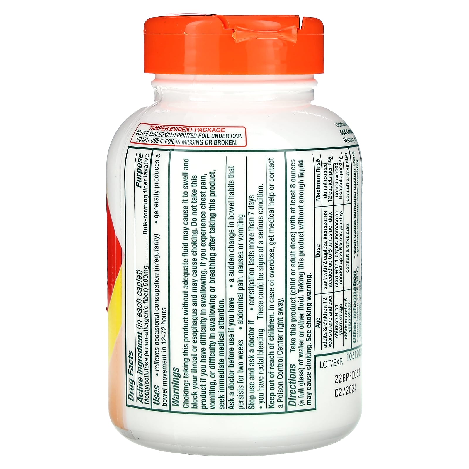 Citrucel Methylcellulose Fiber Therapy for Occasional Constipation Relief - Image 2