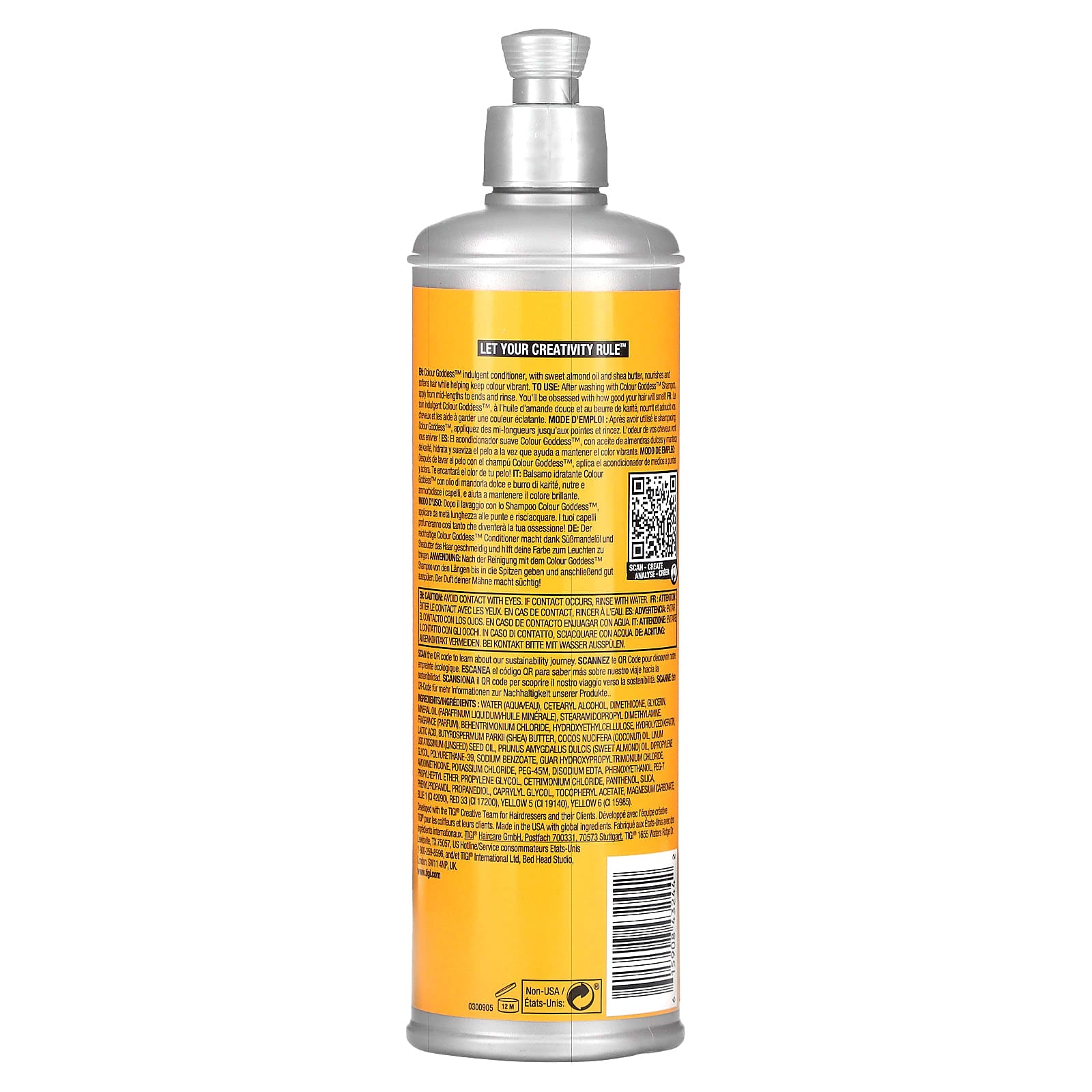 TIGI, Bed Head, Colour Goddess, Oil Infused Conditioner, For Coloured Hair, 13.53 fl oz (400 ml) - Image 2