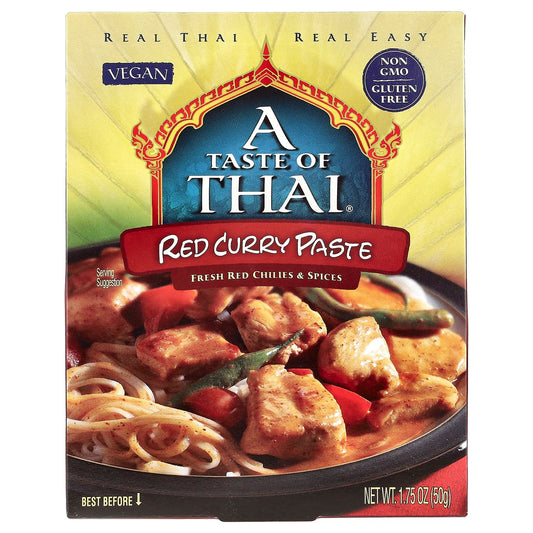 Authentic Thai Red Curry Paste by A Taste of Thai, 1.75 oz - Image 1