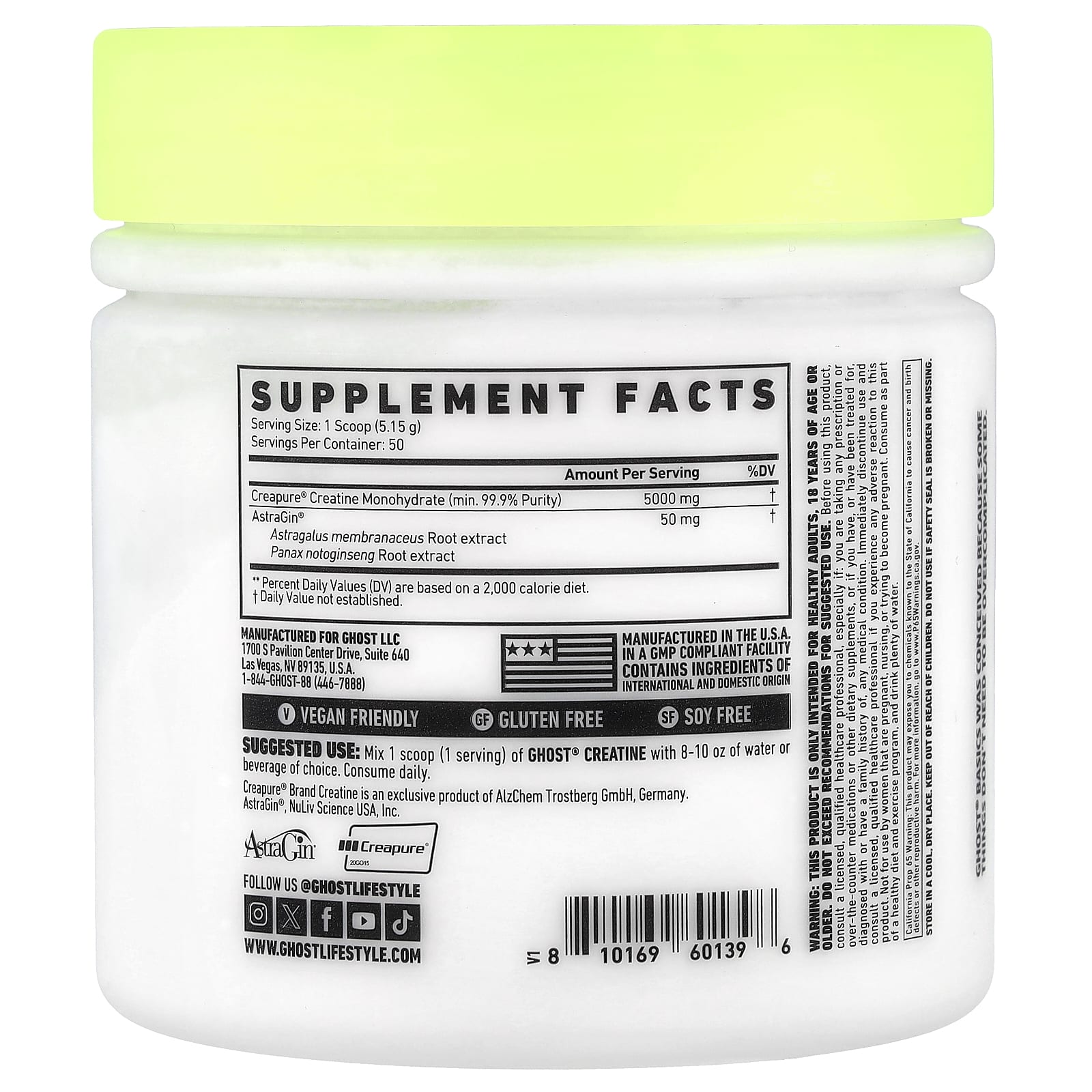 Ghost Basics Creatine Supplement - Simple, Effective Results - Image 2