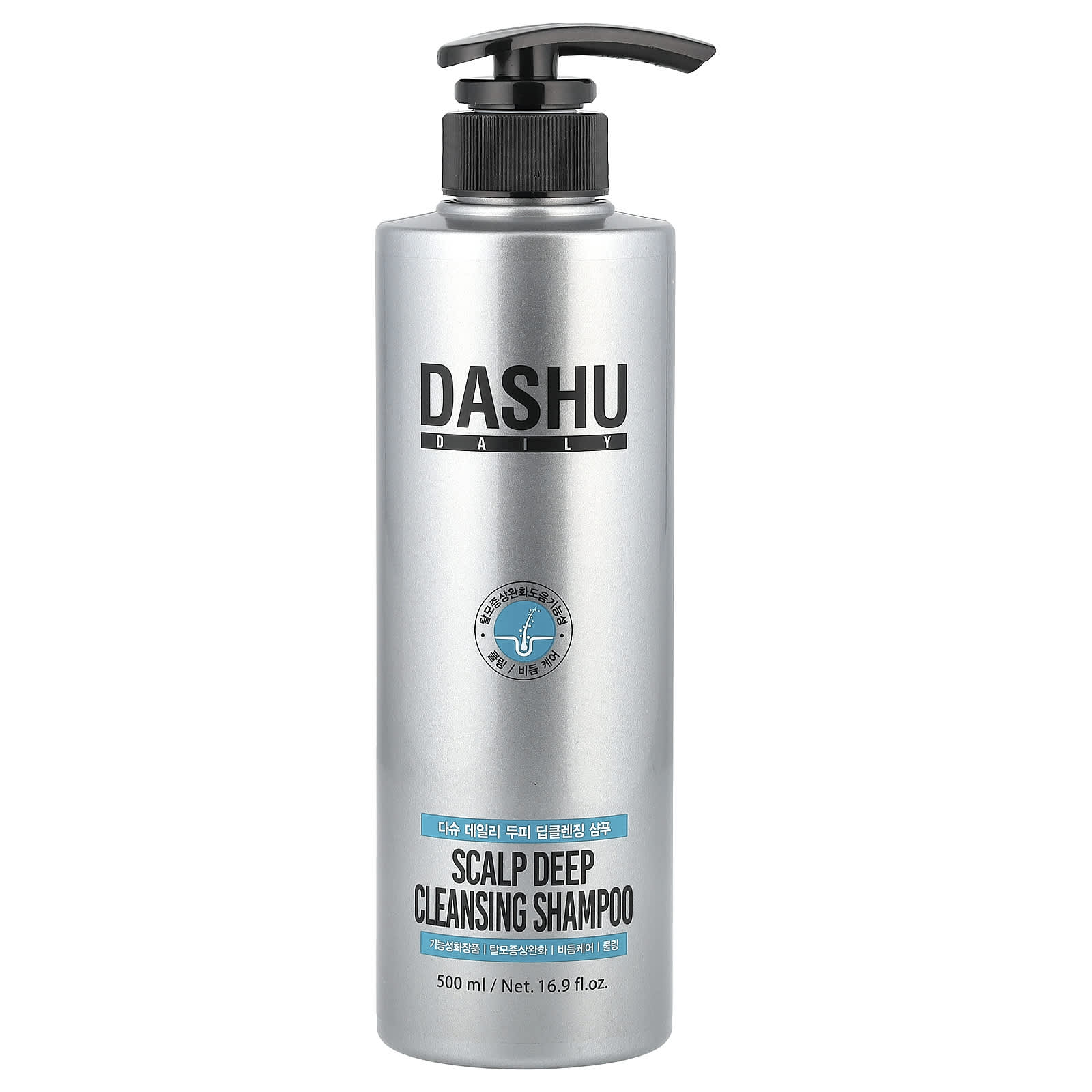 Dashu Scalp Deep Cleansing Shampoo for Hair Health - 16.9 fl oz - Image 1