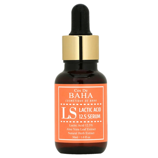 Cos De BAHA Lactic Acid 12.5% Serum for Brighter, Smoother Skin - 30ml - Image 1