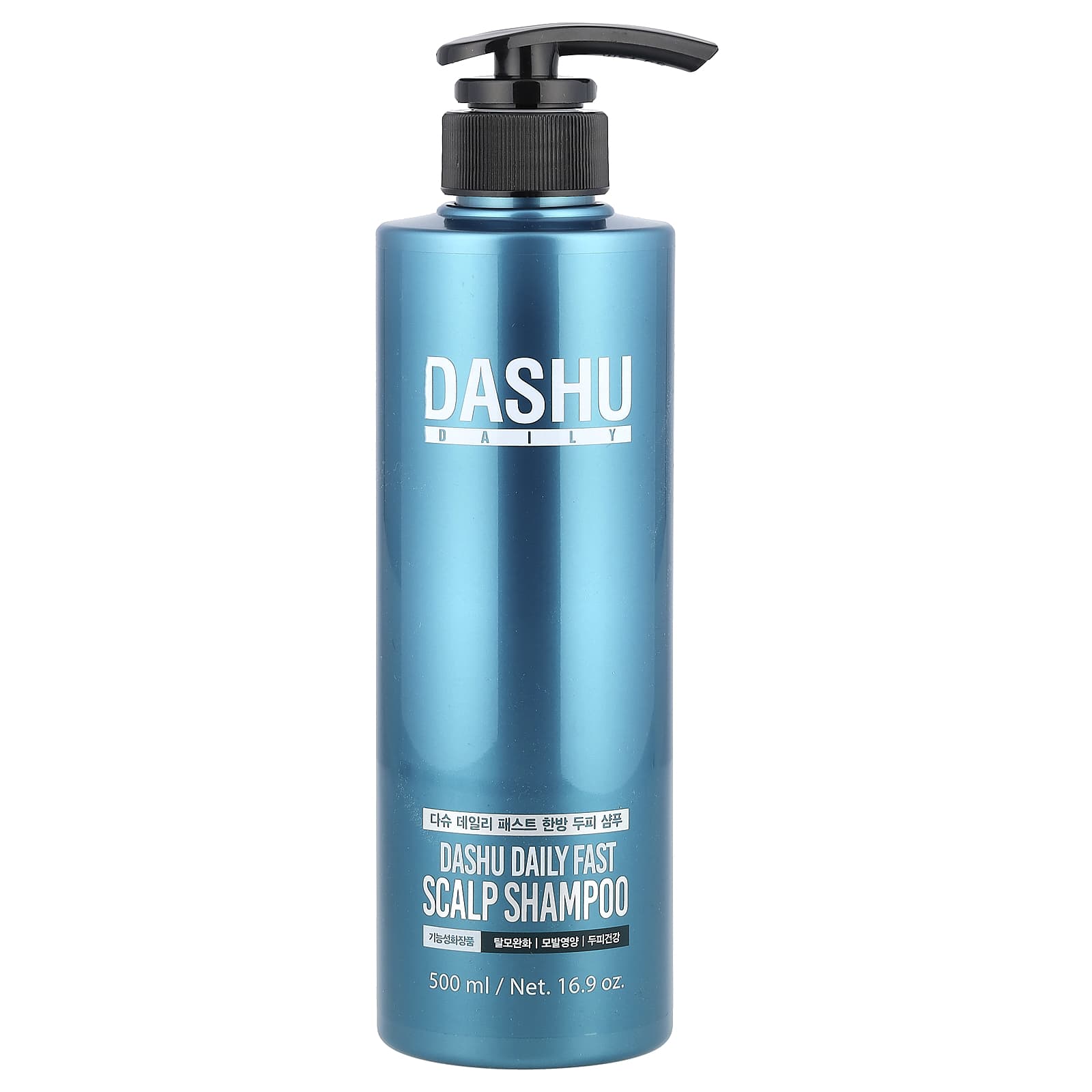 Dashu Daily Fast Scalp Shampoo for Hair Loss - 16.9 oz (500 ml) - Image 1