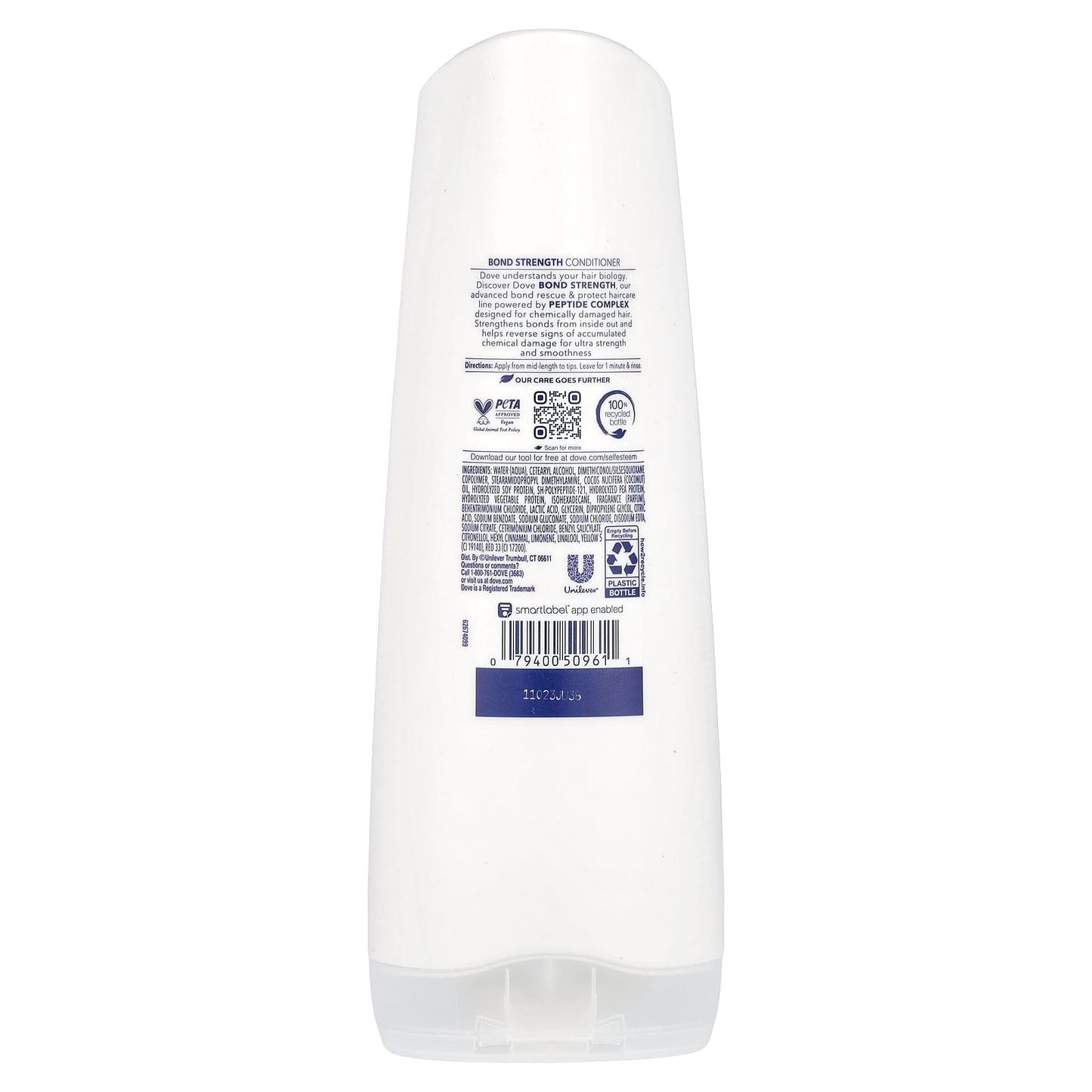 Revitalize Damaged Hair with Dove Bond Strength + Peptide Complex Conditioner - Image 2