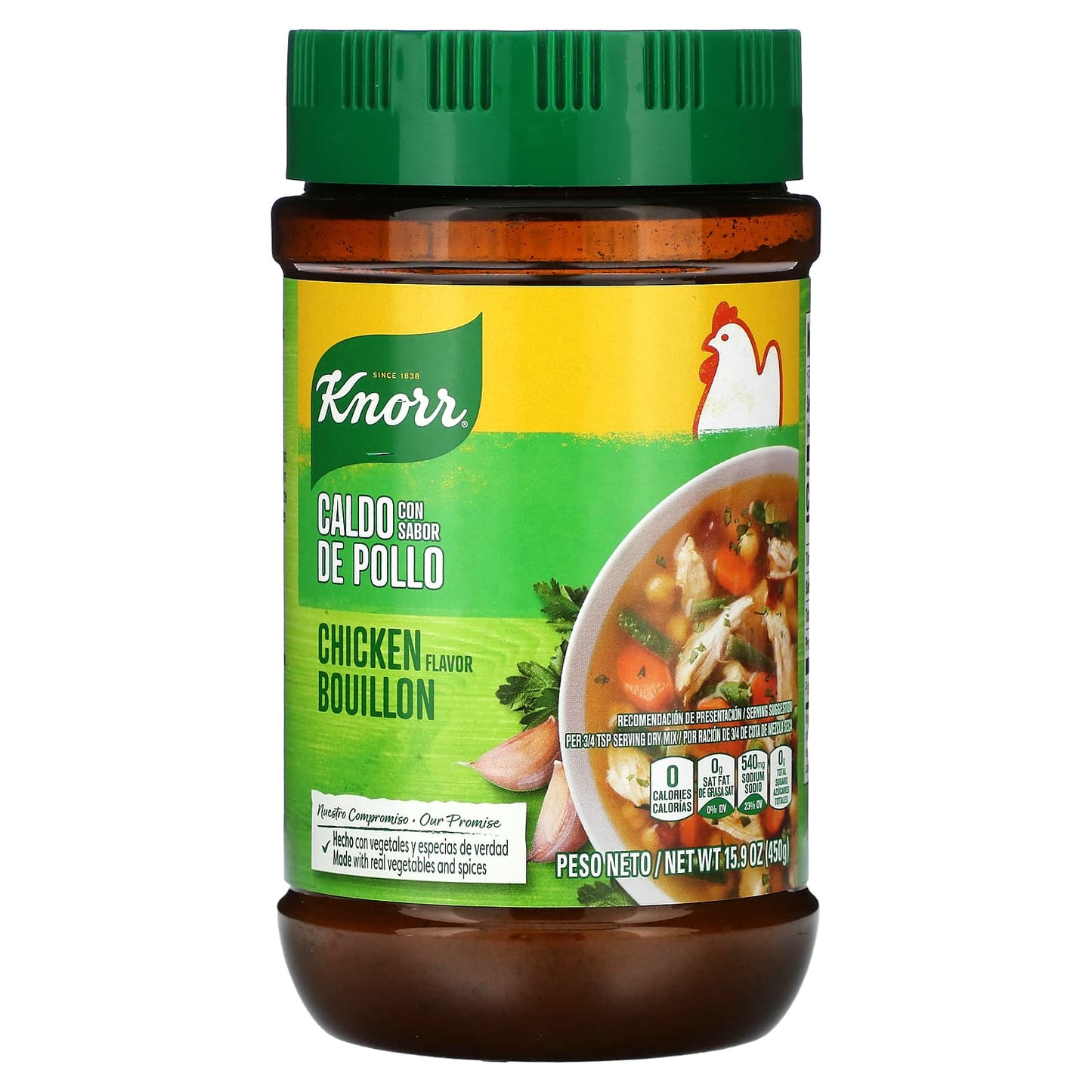 Knorr, Chicken Flavor Bouillon, 15.9 oz (450 g) - Image 1