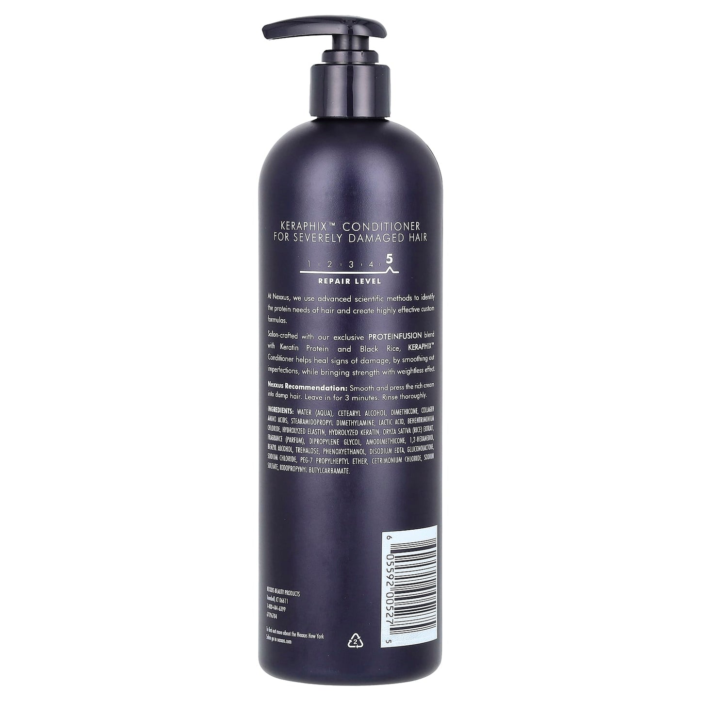 Nexxus, Keraphix™, Conditioner, For Severely Damaged Hair, 16.5 fl oz (488 ml) - Image 2