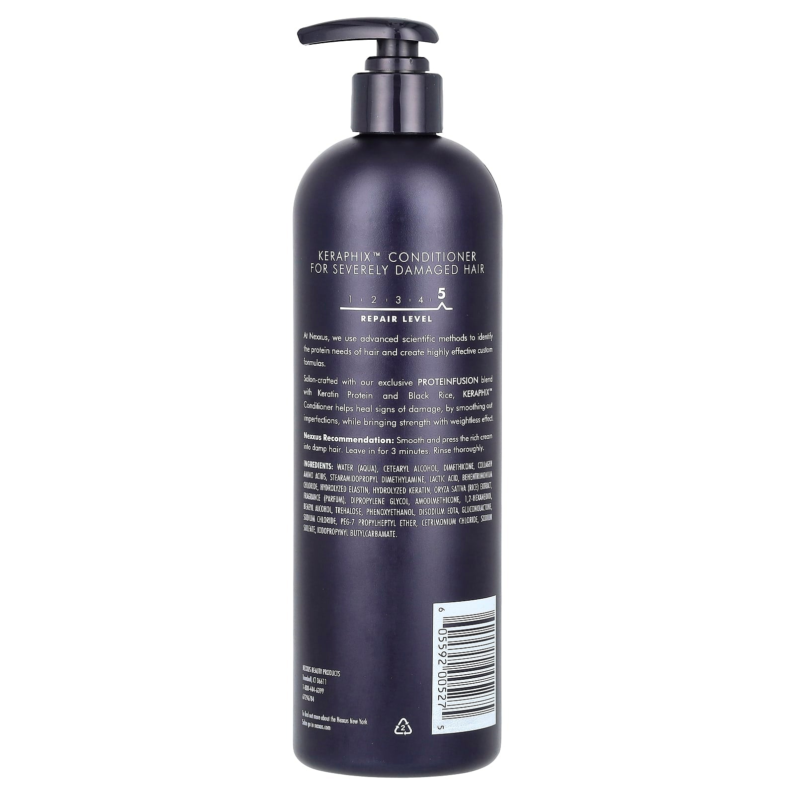 Nexxus, Keraphix™, Conditioner, For Severely Damaged Hair, 16.5 fl oz (488 ml) - Image 2