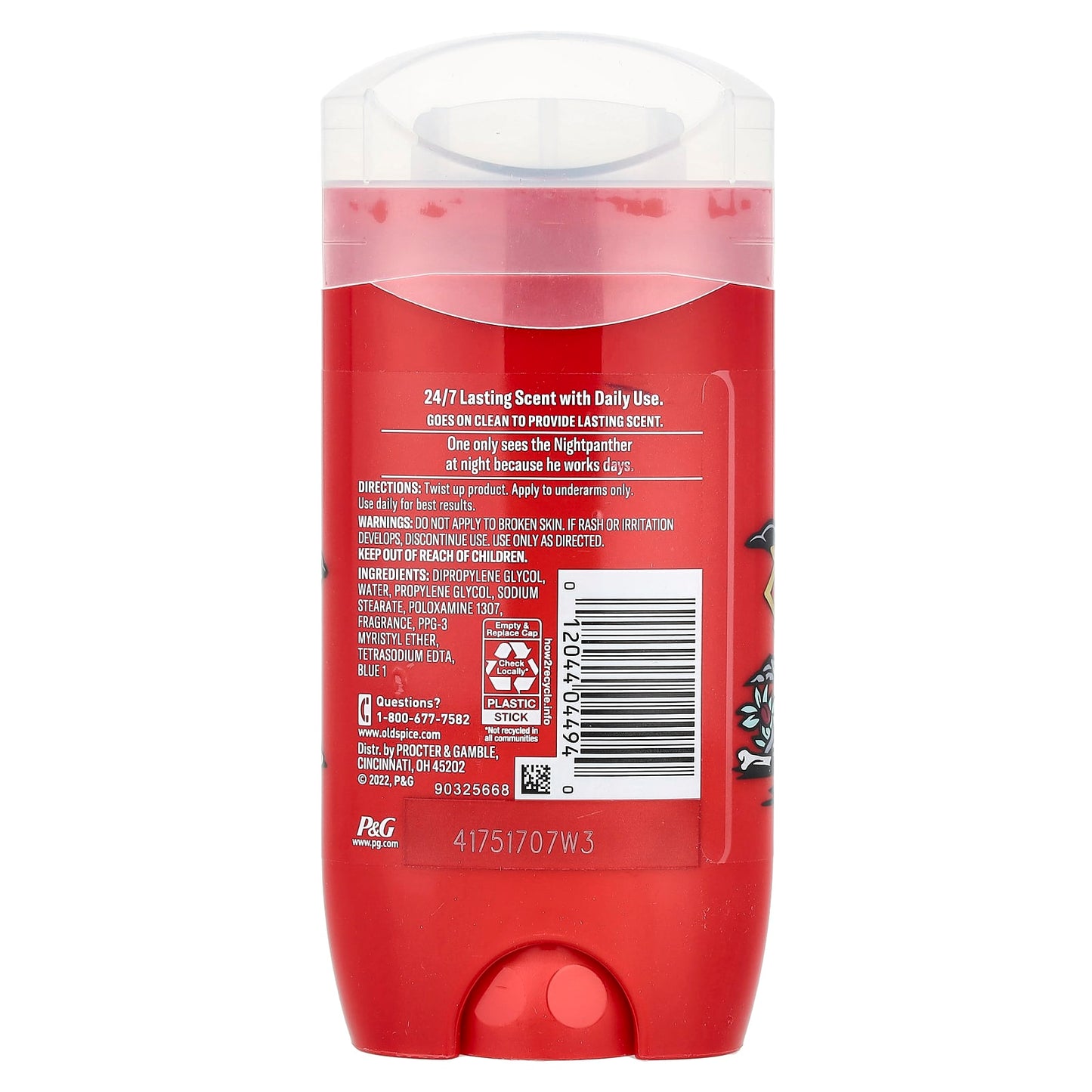 Old Spice, Deodorant, Night Panther, 3 oz (85 g) - Image 2
