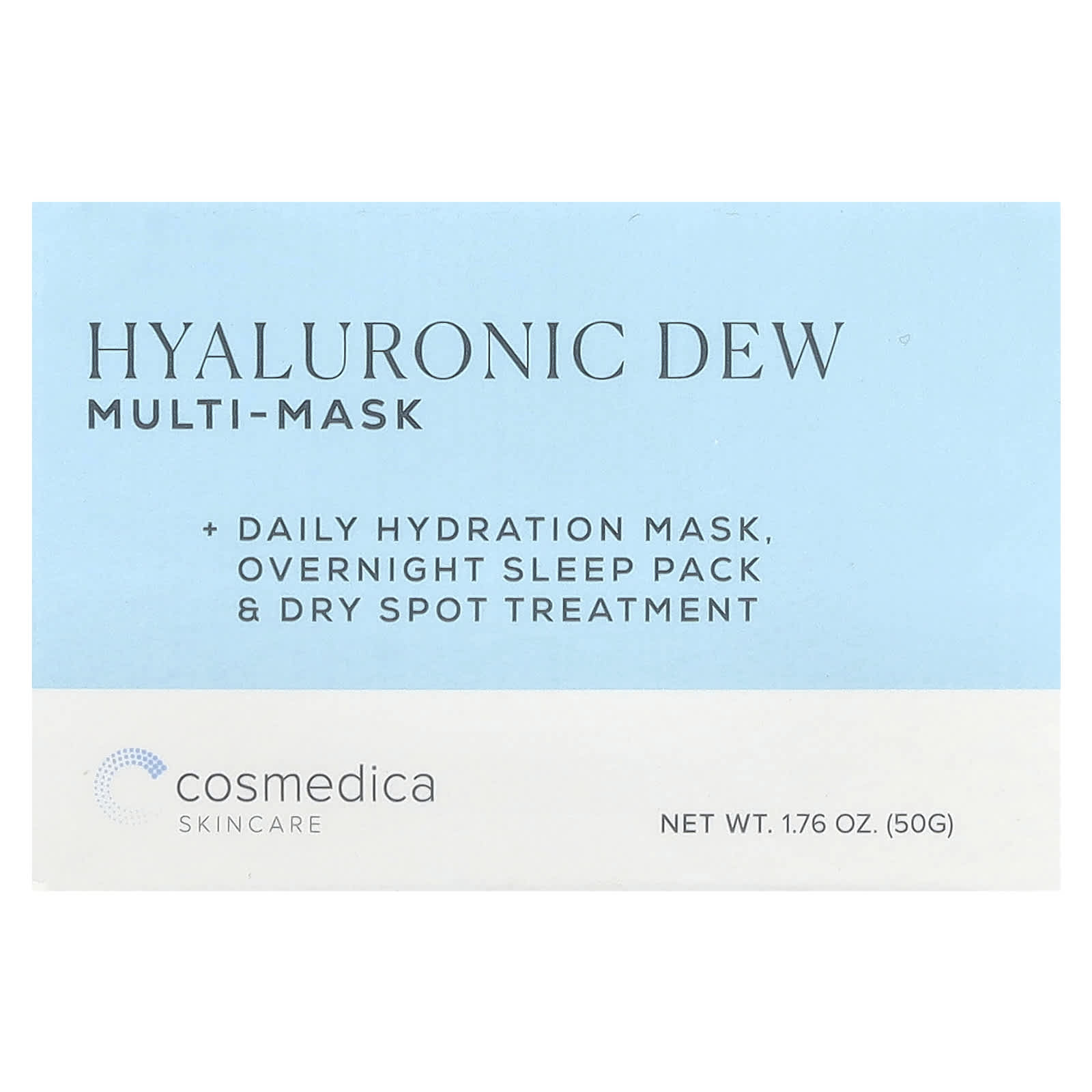 Unlock Radiant Skin with Cosmedica's Hyaluronic Dew Multi-Beauty Mask - Image 2