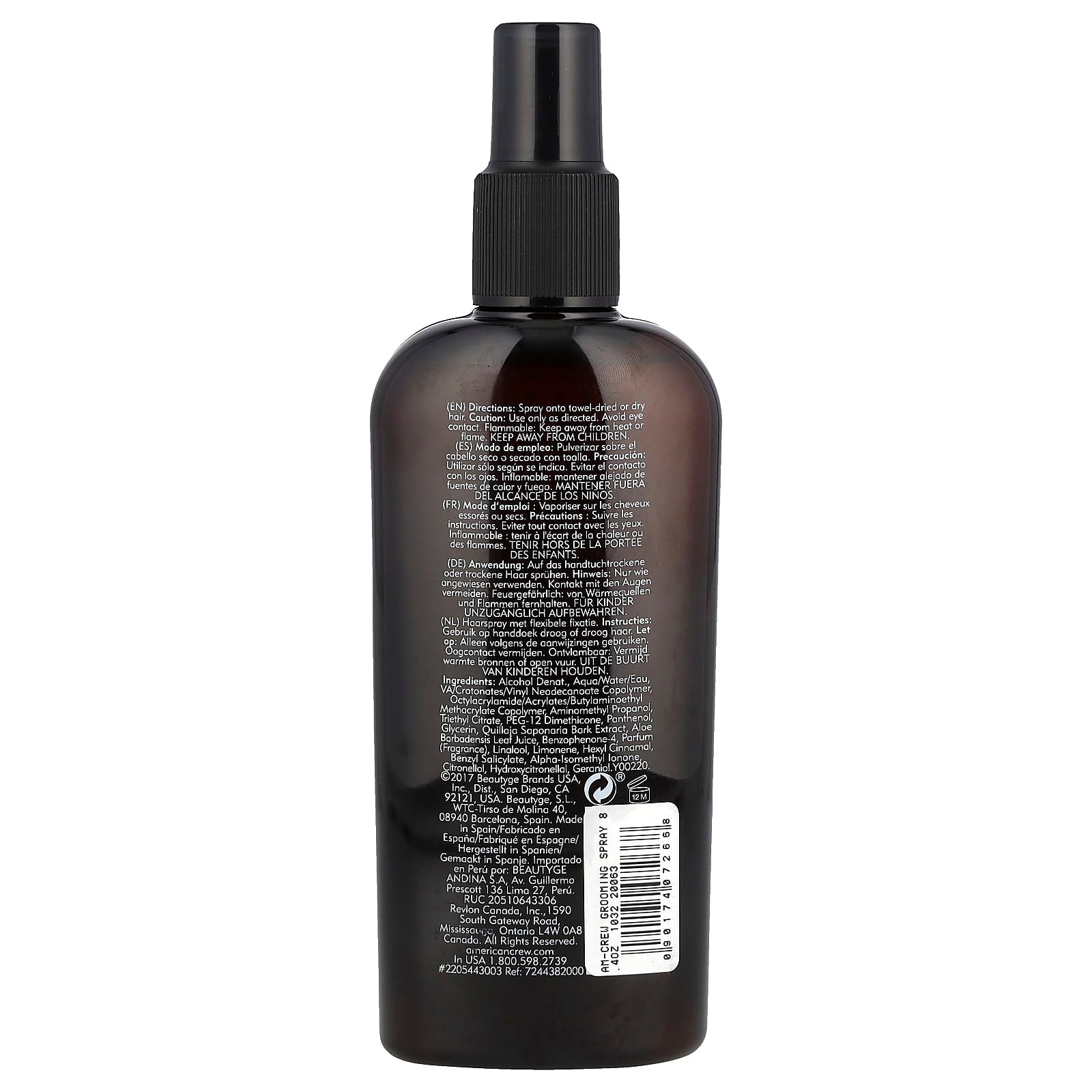 American Crew Grooming Spray, 8.4 fl oz - Variable Hold & Flexibility - Image 2