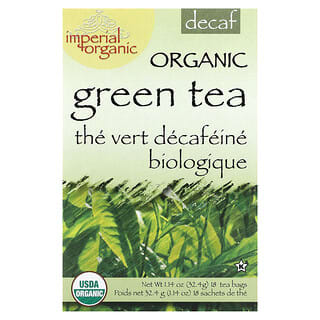 Uncle Lee's Organic Decaf Green Tea, 18 Tea Bags, USDA Certified
