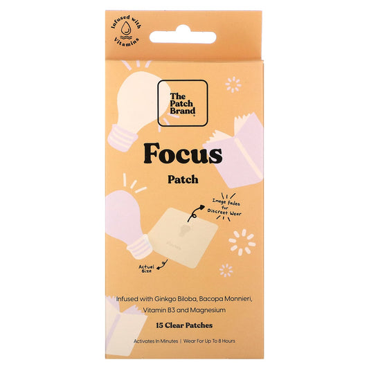 The Patch Brand, Focus Patch, 15 Clear Patches - Image 1