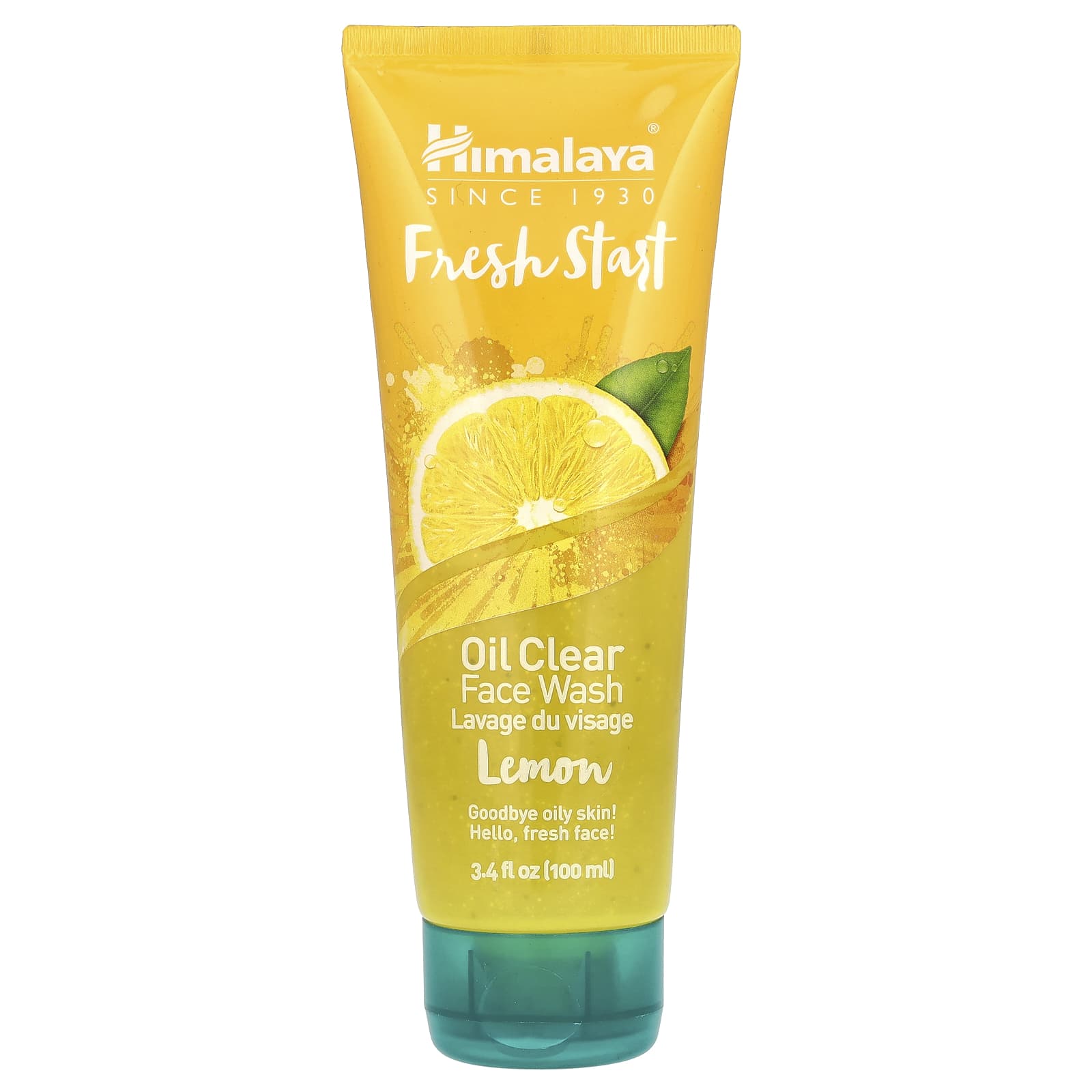 Himalaya Face Wash for Oily Skin, Oil Control, Lemon Fresh - 3.4 fl oz - Image 1