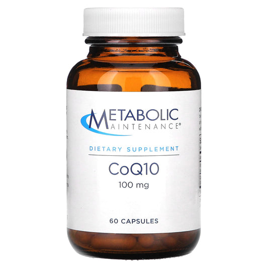 Metabolic Maintenance, CoQ10, 100 mg, 60 Capsules - Image 1