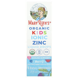MaryRuth's Organic Ionic Zinc Liquid Drops for Kids | Immune Support & Skin Heal