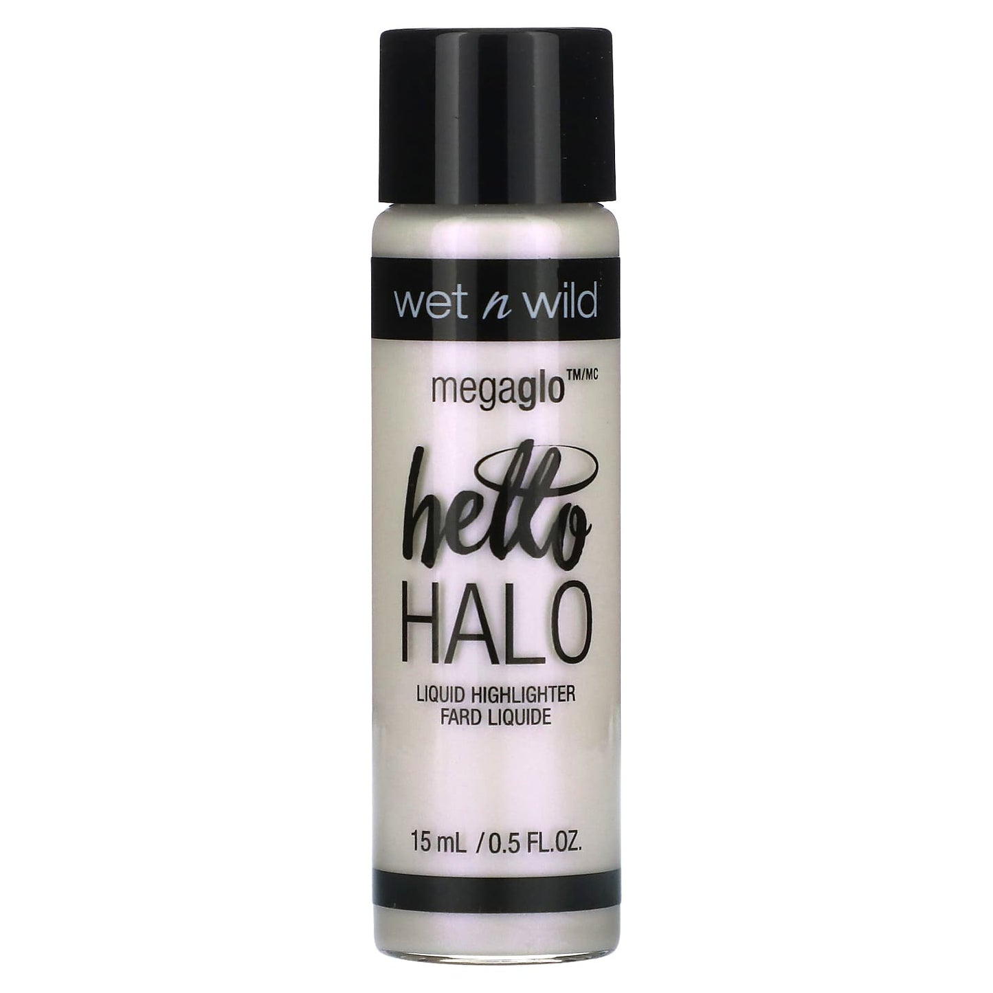 wet n wild, MegaGlo, Hello Halo Liquid Highlighter, 303A Halographic, 0.5 fl oz (15 ml) - Image 1