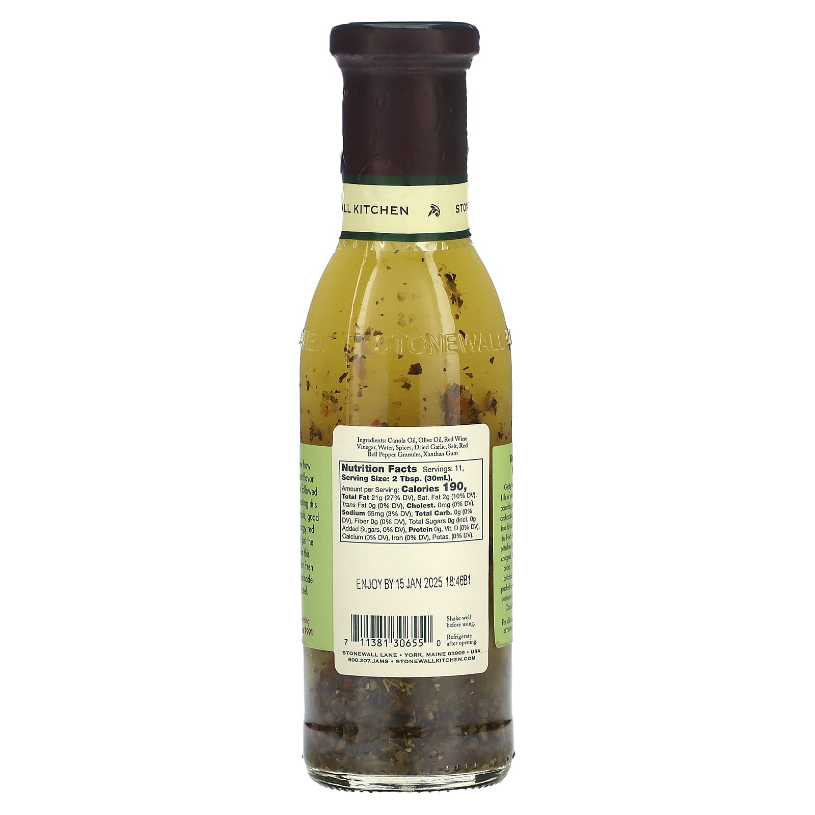 Stonewall Kitchen, Classic Italian Dressing, 11 fl oz (330 ml) - Image 2