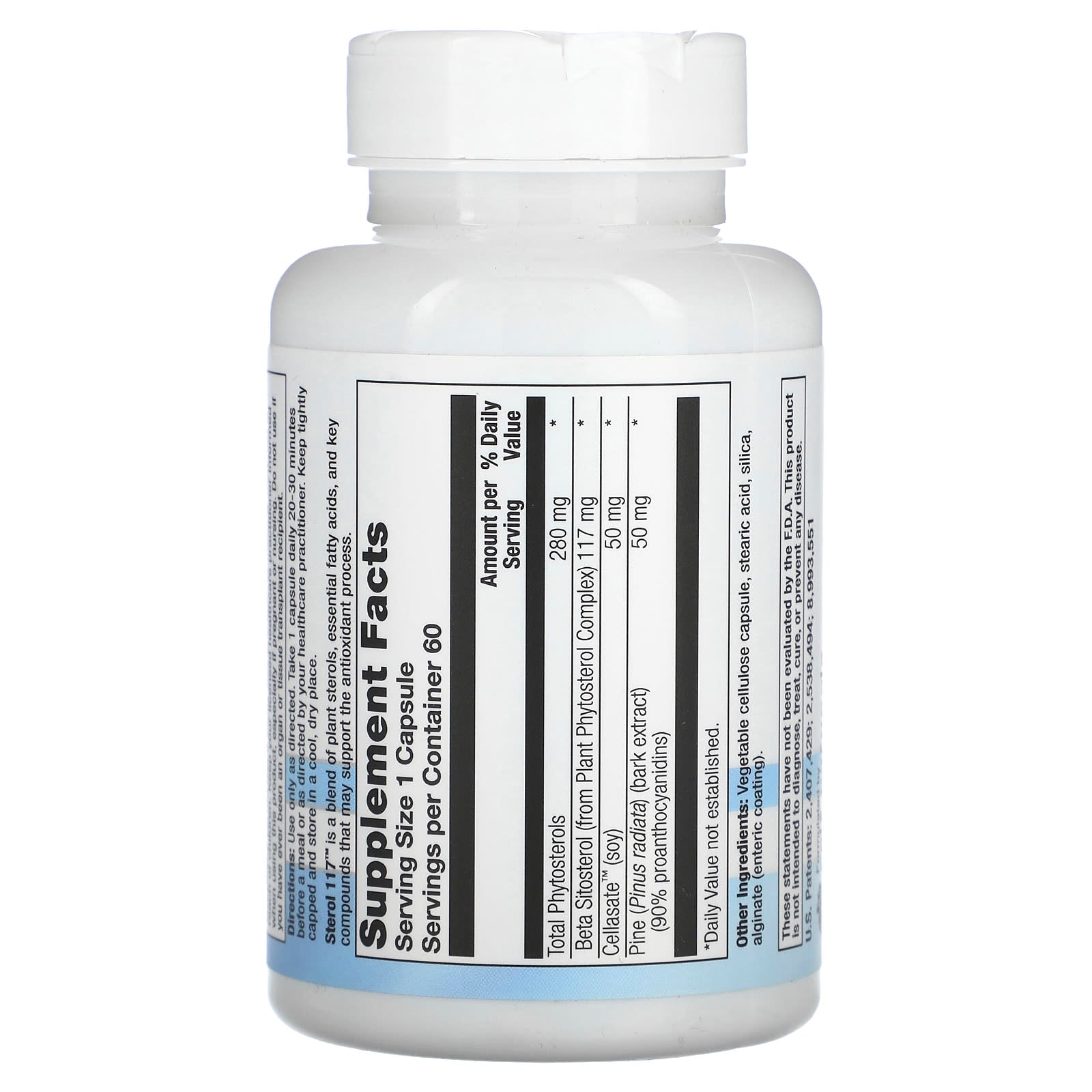 Nutra BioGenesis, Celt Naturals, Sterol 117, 60 Capsule - Image 2