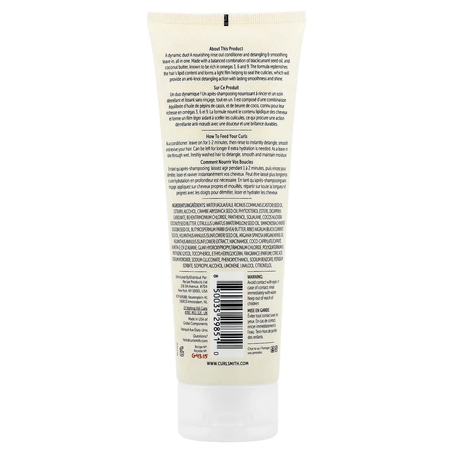 Curlsmith Frizz Control Duo Conditioner for All Curl Types - 8 fl oz (237 ml) - Image 2