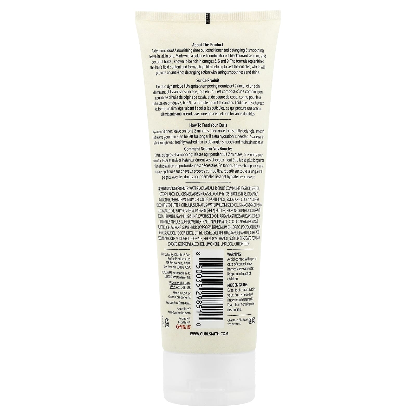 Curlsmith Frizz Control Duo Conditioner for All Curl Types - 8 fl oz (237 ml) - Image 2