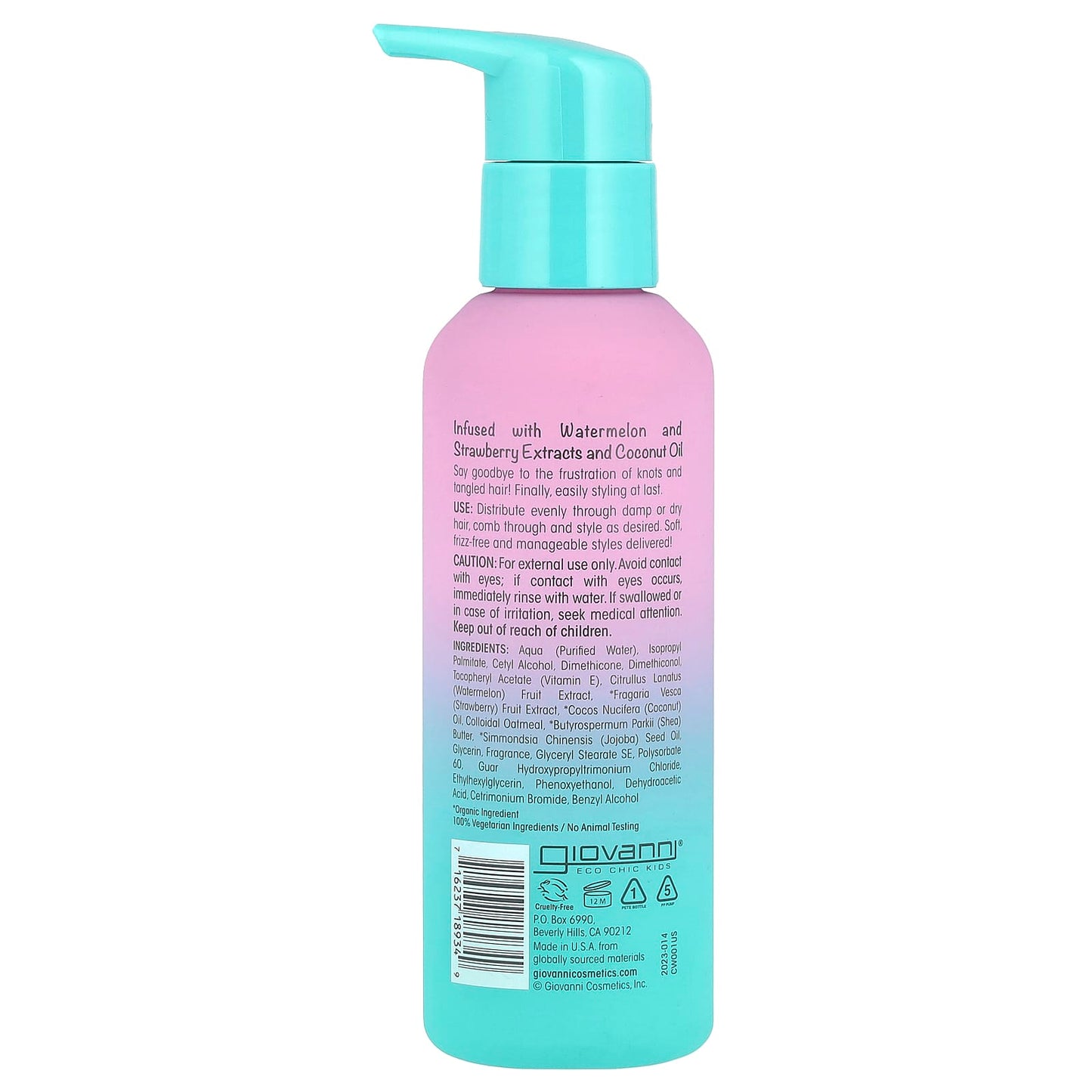 Giovanni Eco Chic Kids Leave-In Conditioner & Styler, 4.5 fl oz - Image 2