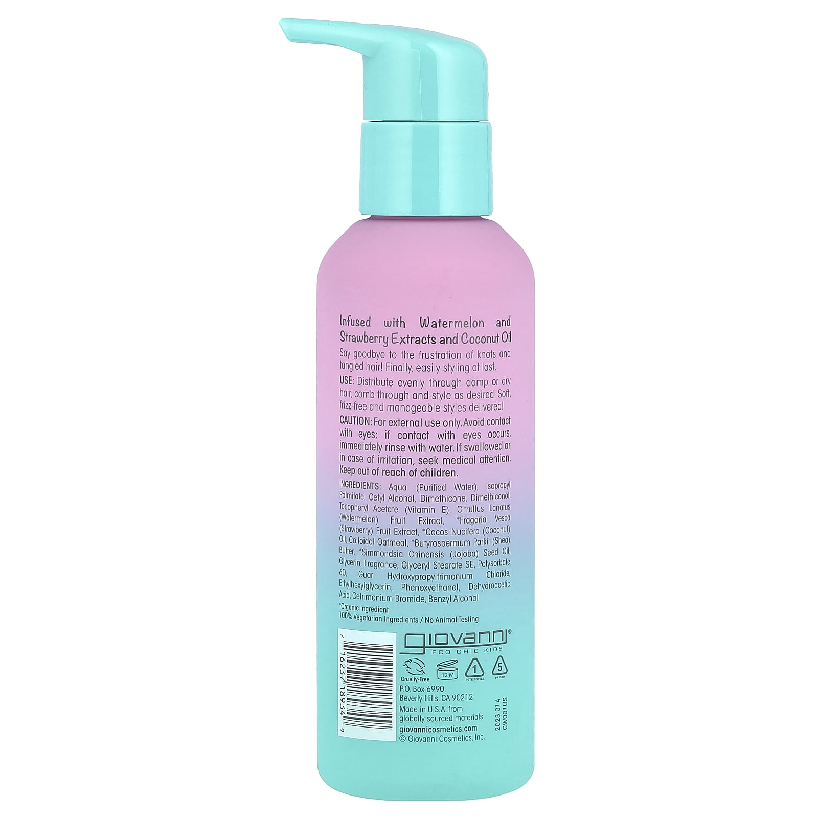 Giovanni Eco Chic Kids Leave-In Conditioner & Styler, 4.5 fl oz - Image 2
