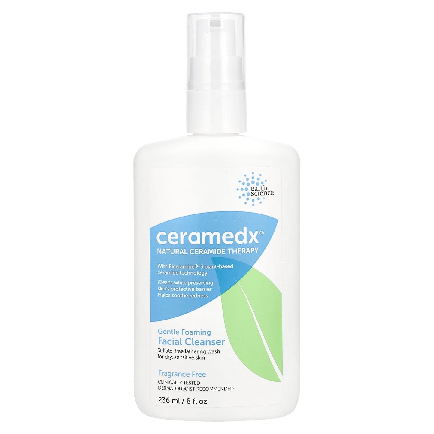 Gentle Ceramide Facial Cleanser for Dry, Sensitive Skin - 8 fl oz - Image 1