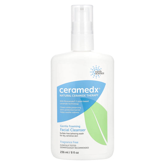 Gentle Ceramide Facial Cleanser for Dry, Sensitive Skin - 8 fl oz - Image 1