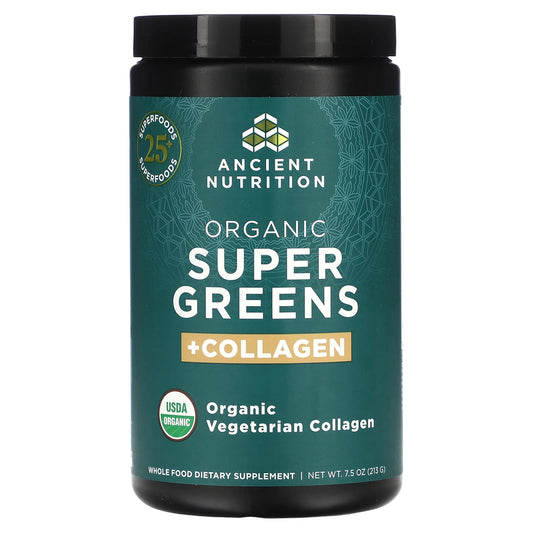 Transform Your Health with Ancient Nutrition Organic Super Greens + Collagen - Image 1