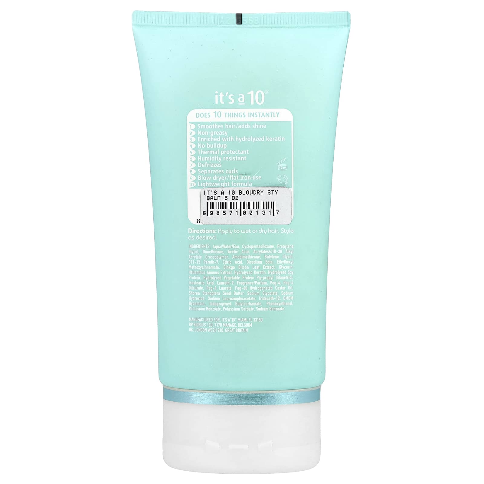 It's a 10 Miracle Blow Dry Styling Balm for Frizz-Free Hair - Image 2