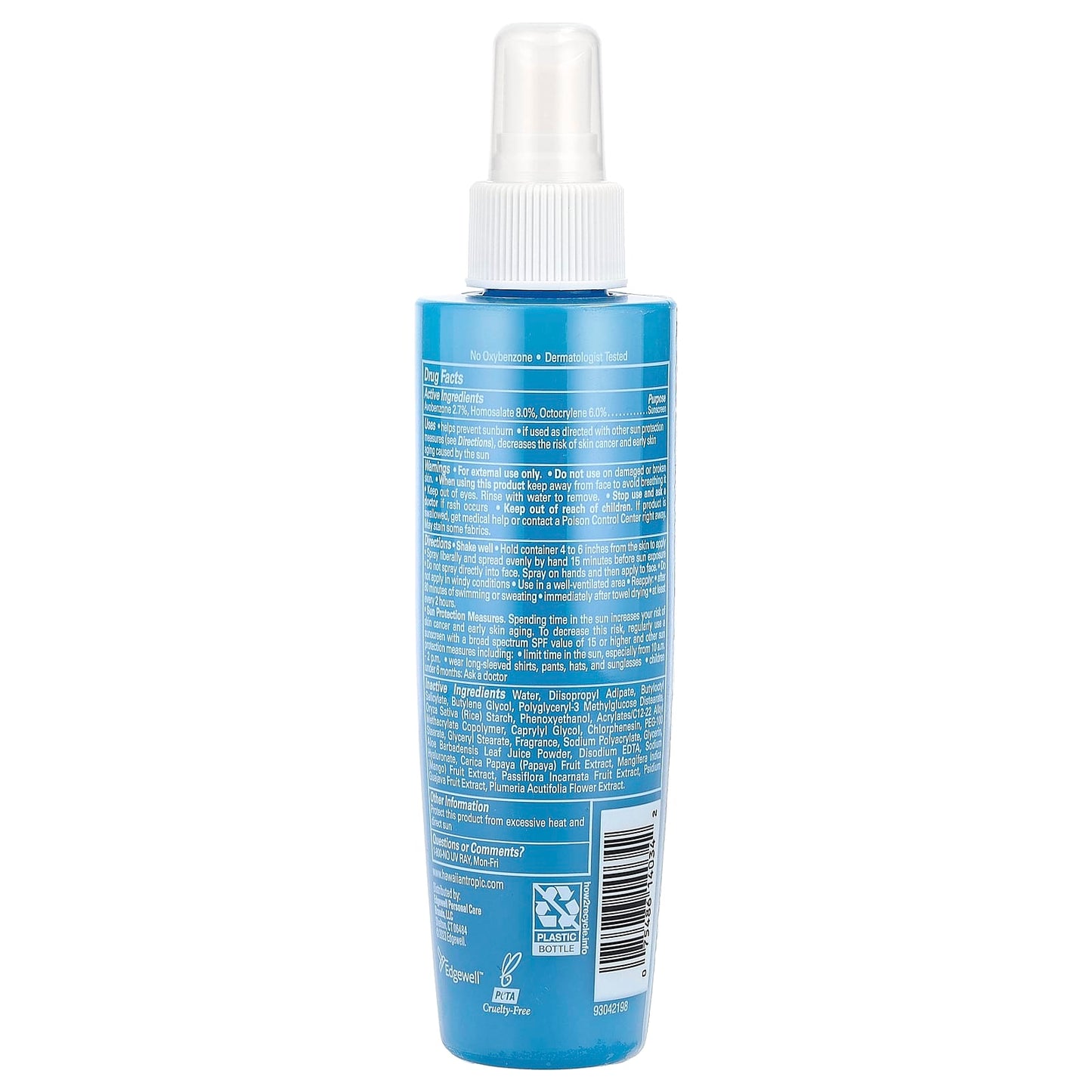 Lightweight Water Sunscreen by Hawaiian Tropic, SPF 30, 5.2 fl oz - Image 2