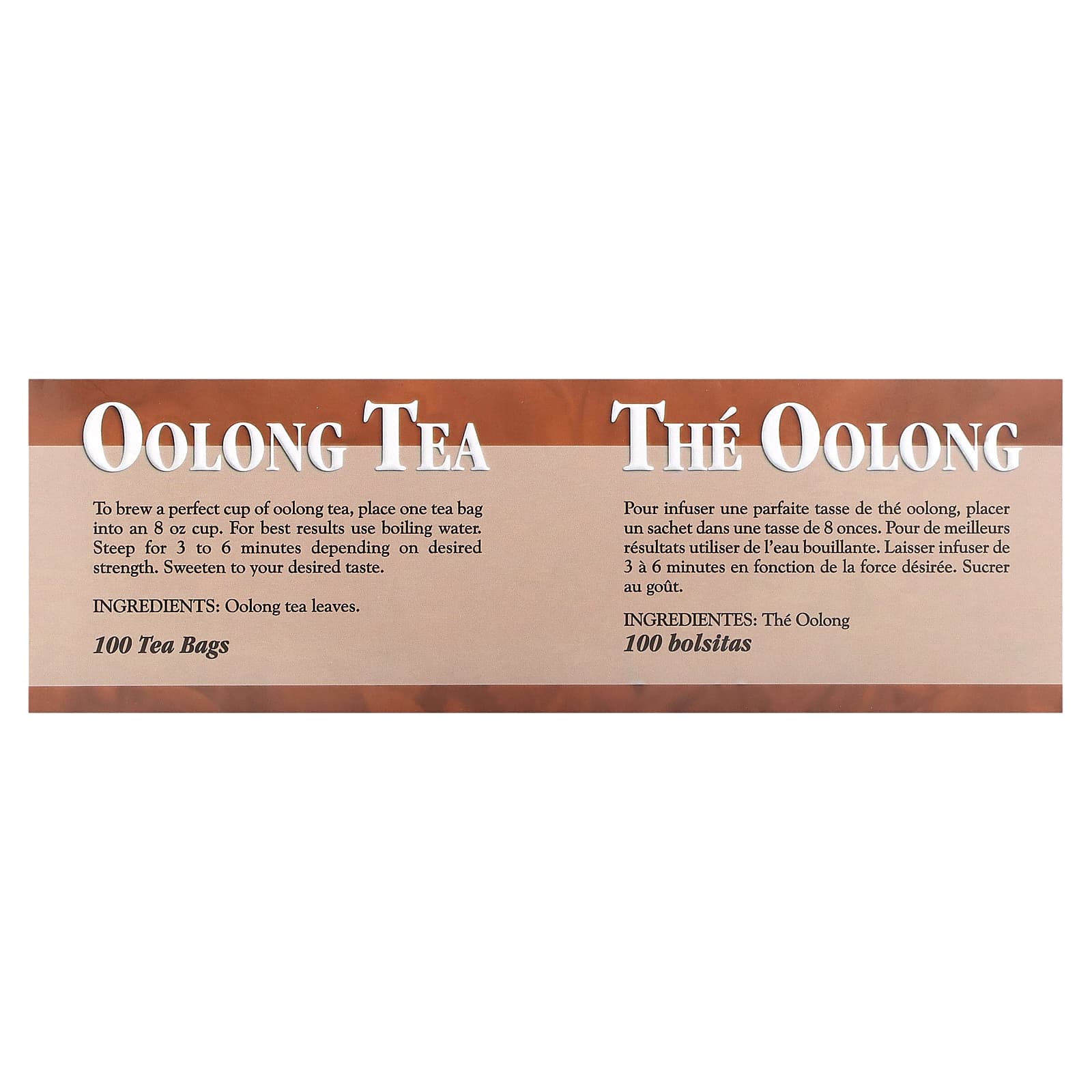 Uncle Lee's Tea, Legends of China, Oolong Tea, 100 Tea Bags, 5.64 oz (160 g) - Image 2