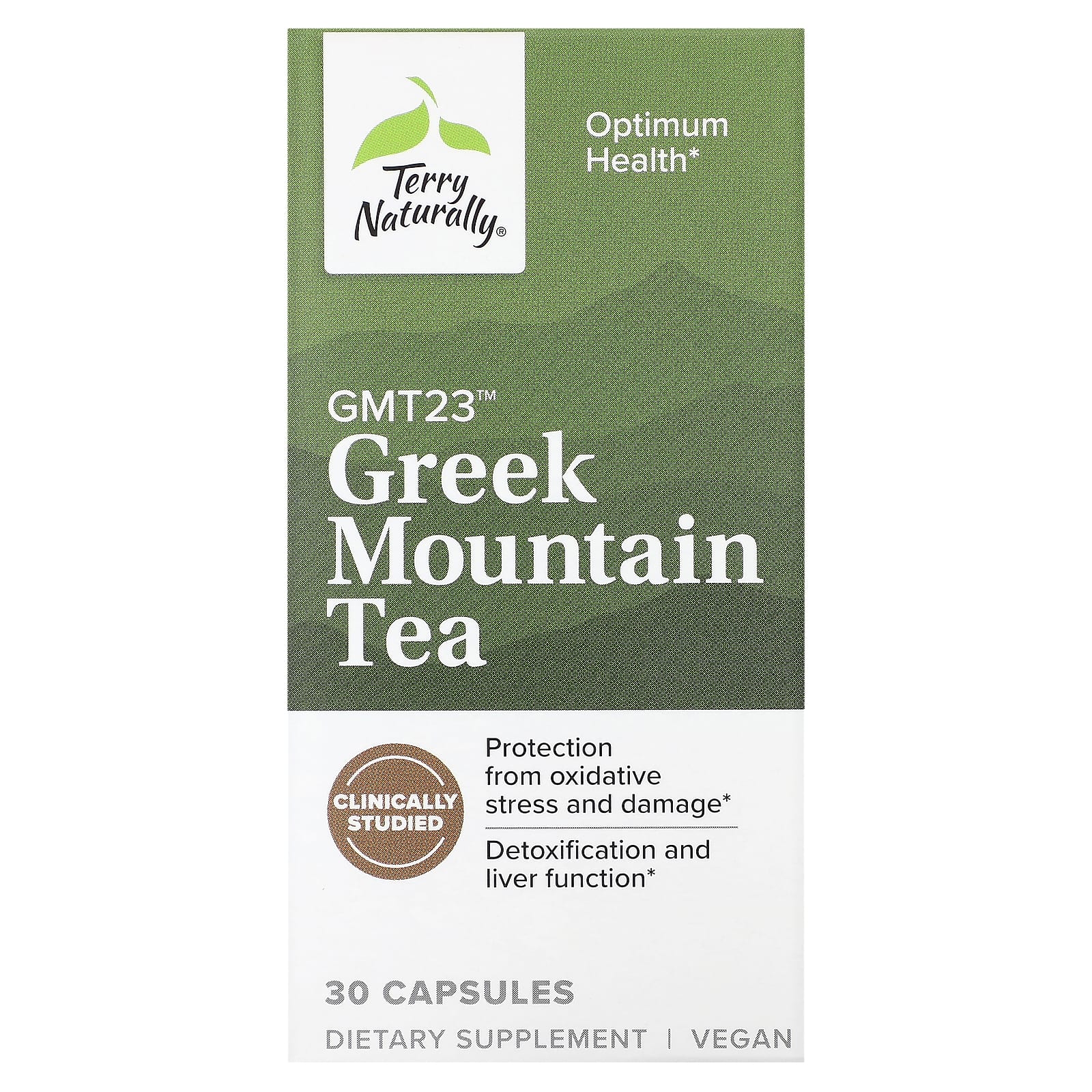 Terry Naturally, Greek Mountain Tea, 30 Capsules (500 mg per Capsule) - Image 1