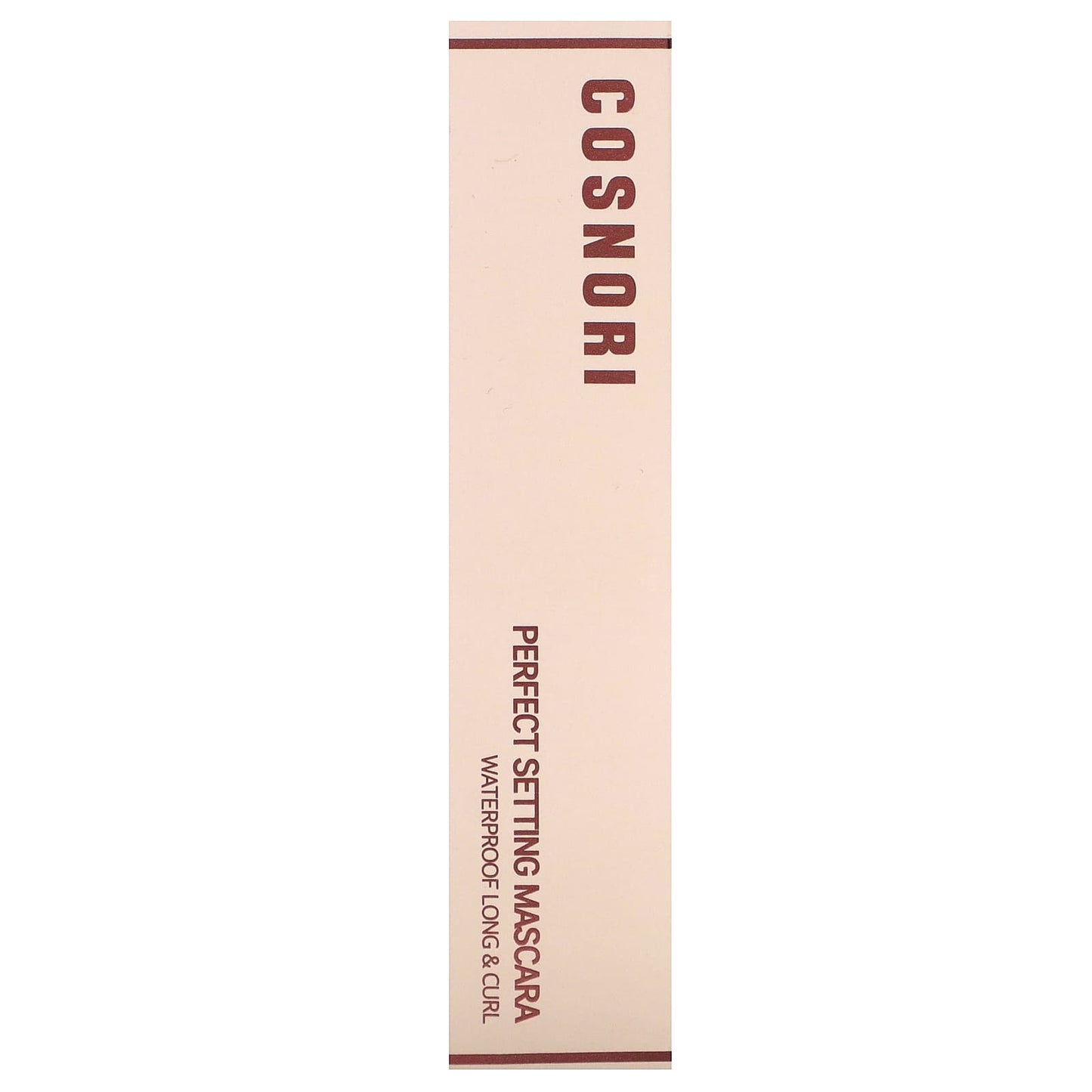 Cosnori Rosy Brown Perfect Setting Waterproof Mascara, 7ml - Image 2