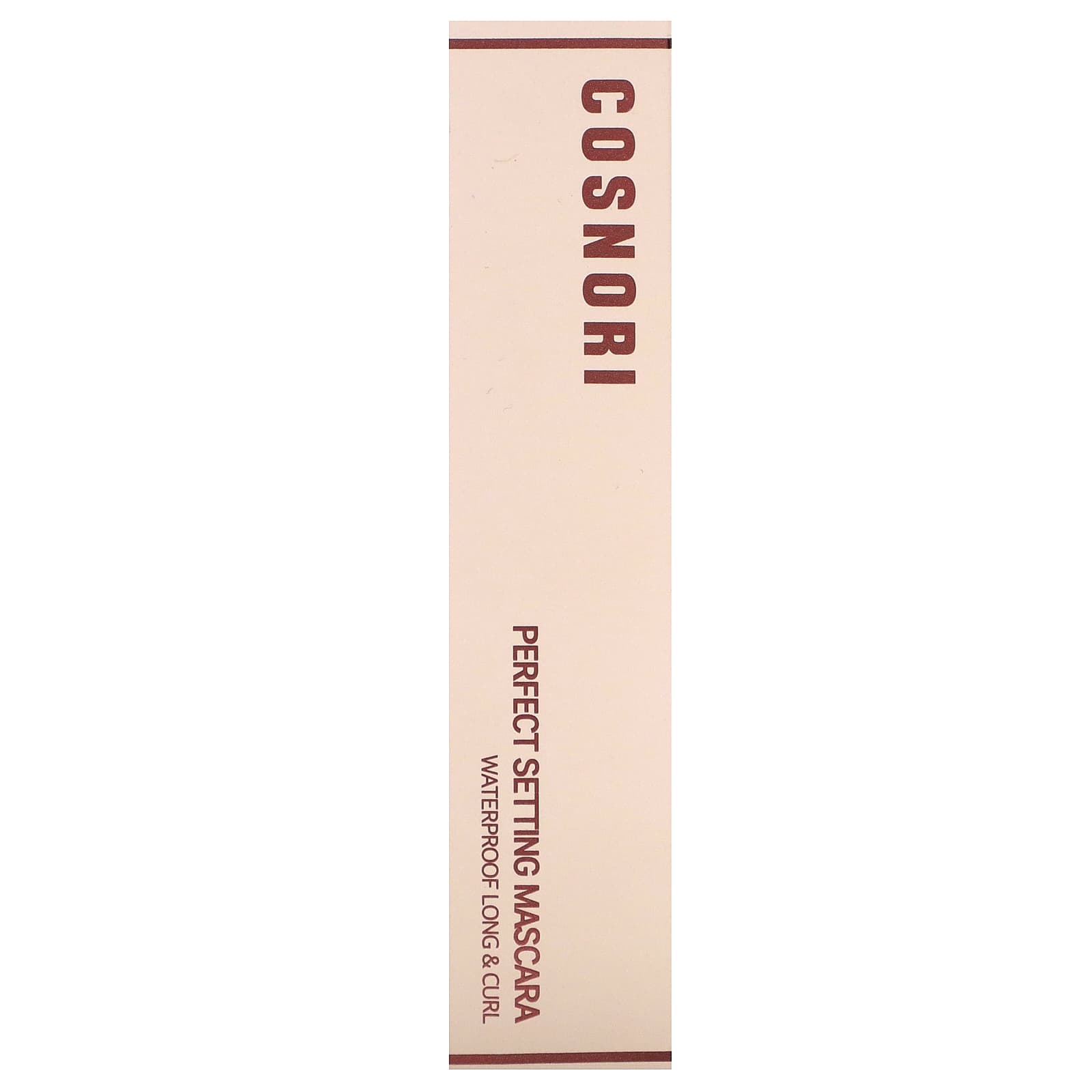 Cosnori Rosy Brown Perfect Setting Waterproof Mascara, 7ml - Image 2