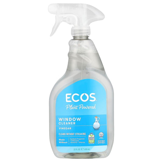 Eco-Friendly Plant Powered Window Cleaner, 22 fl oz - Cruelty-Free & Vegan - Image 1
